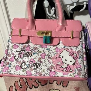 Hello Kitty Pink and White Mini Bag